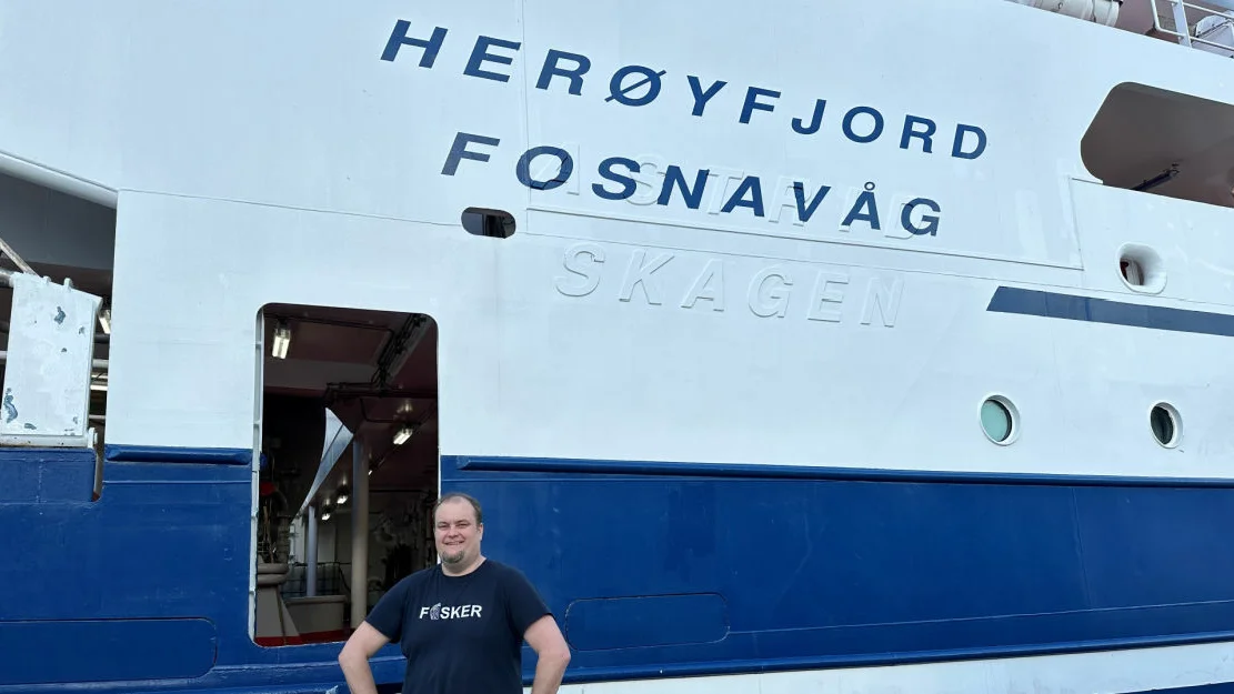 Terje Eriksen foran Heroyfjord 1