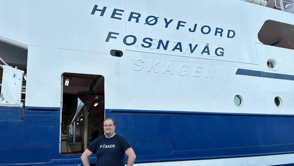 Terje Eriksen foran Heroyfjord 1