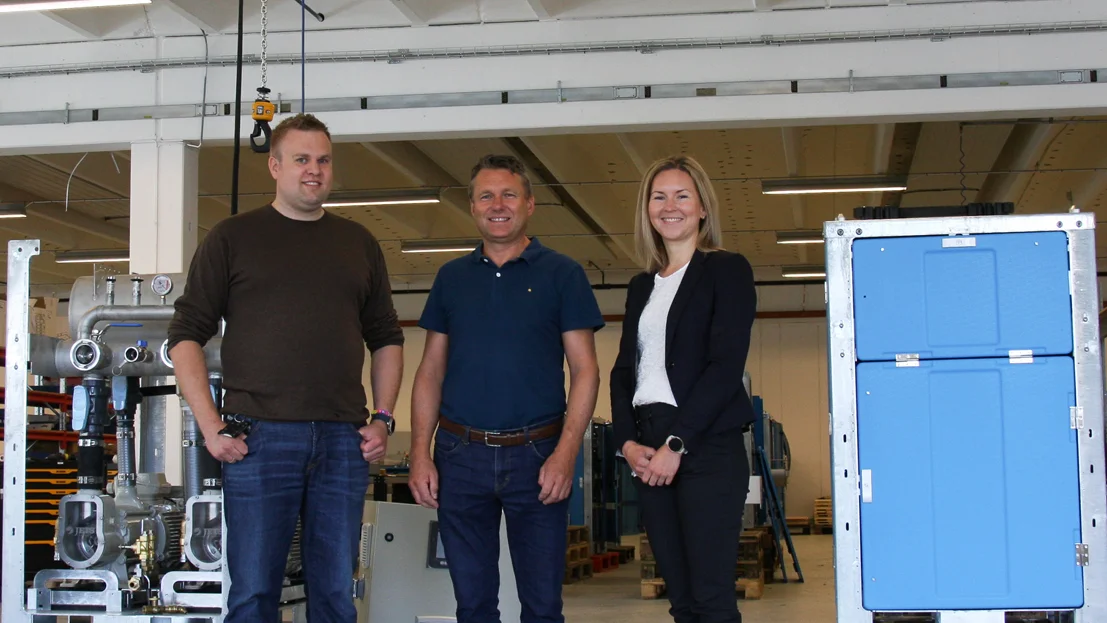 Holstad eiendomsutvikling Hans Ola Holstad Gunnar Gjersdal Julie Sundgot Andersen foto Vekst i Hareid 22