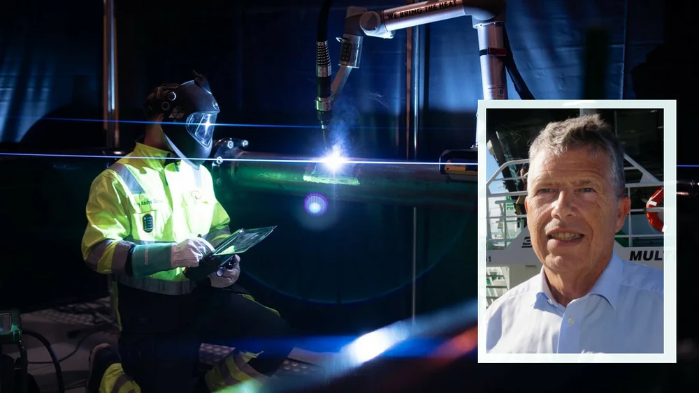 Effee Induction robotsveis innfelt langoy Foto Andreas Winter ogne