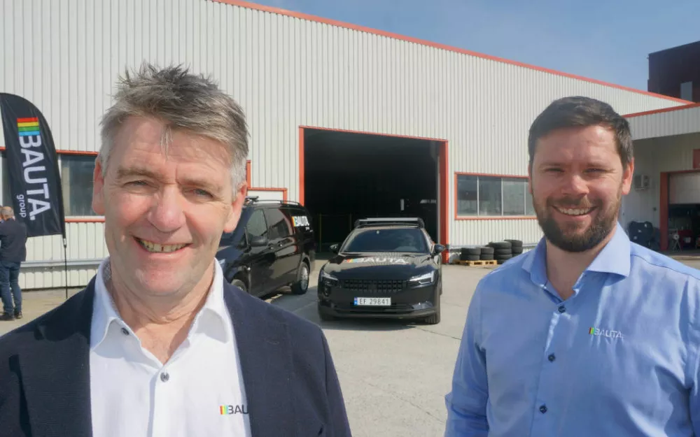 John Arve Sundet og Daniel Sundet Bauta Group foto Ogne