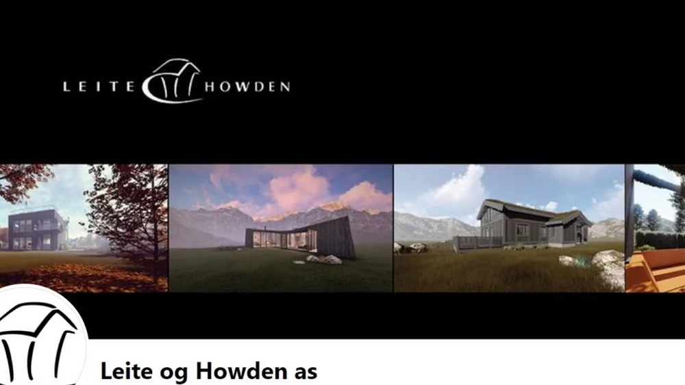 Leithe og Howden skjermfoto nettside