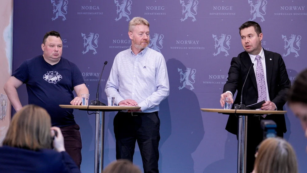 Jordbruksoppgjor IKKE GJENBRUK foto npk