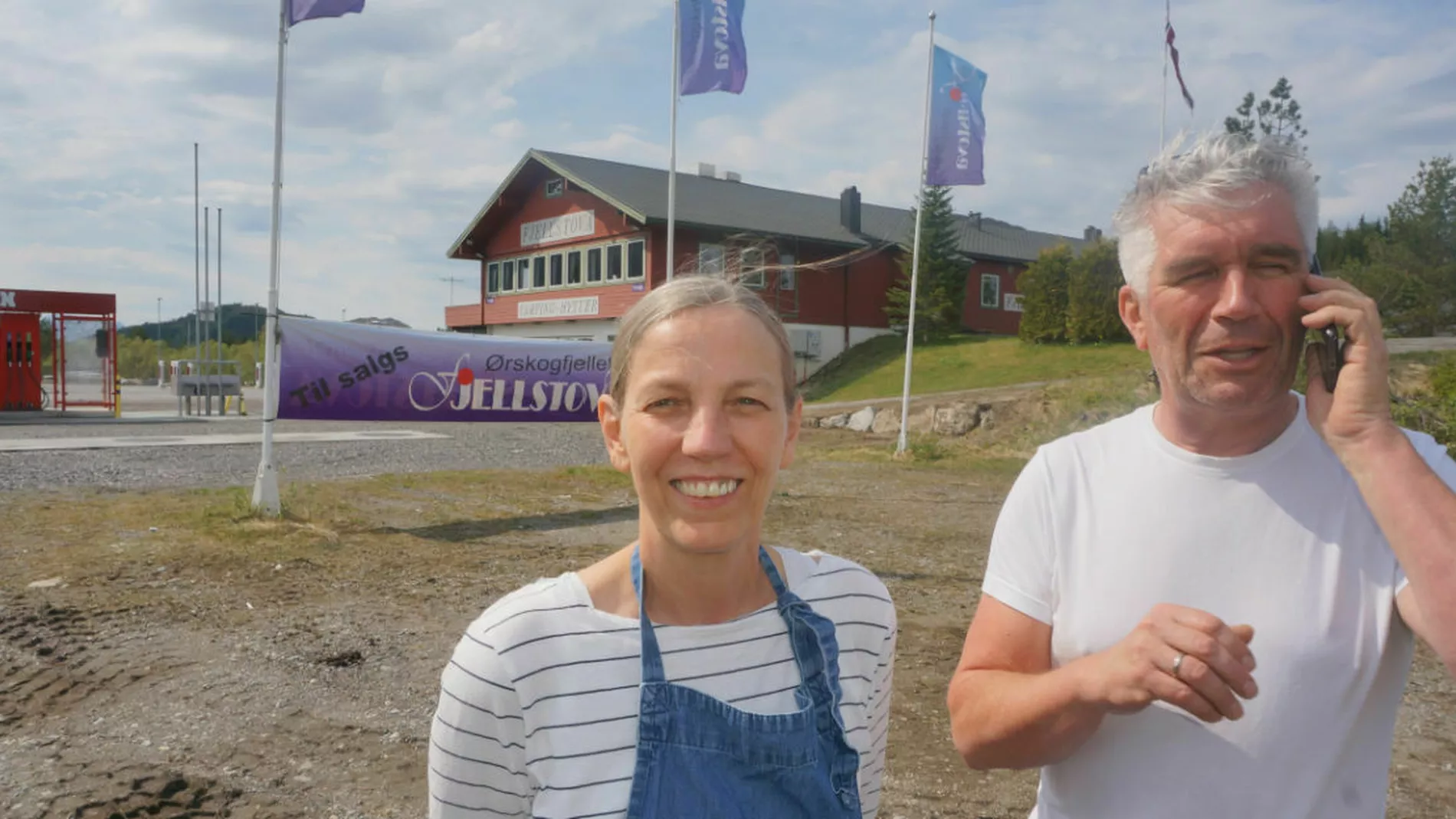 Hilde Wagemaker og hermanus Klein Hulse Orskogfjellet foto Ogne