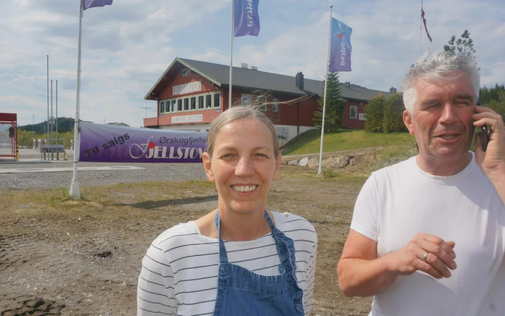 Hilde Wagemaker og hermanus Klein Hulse Orskogfjellet foto Ogne
