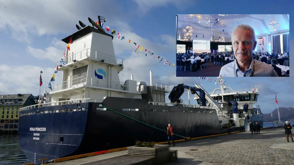 Ronja Princess da Solvtrans innfelt seniorkonsulent sikkerhet Johan Loberrg Kystrederiene foto Ogne