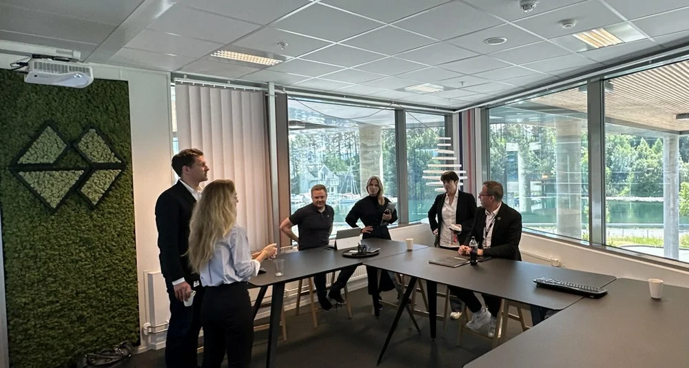 Mote maritimt beredskap foto marius