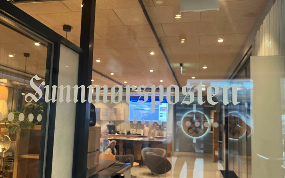 Sunnmorsposten logo foto Karoline Prytz Berset