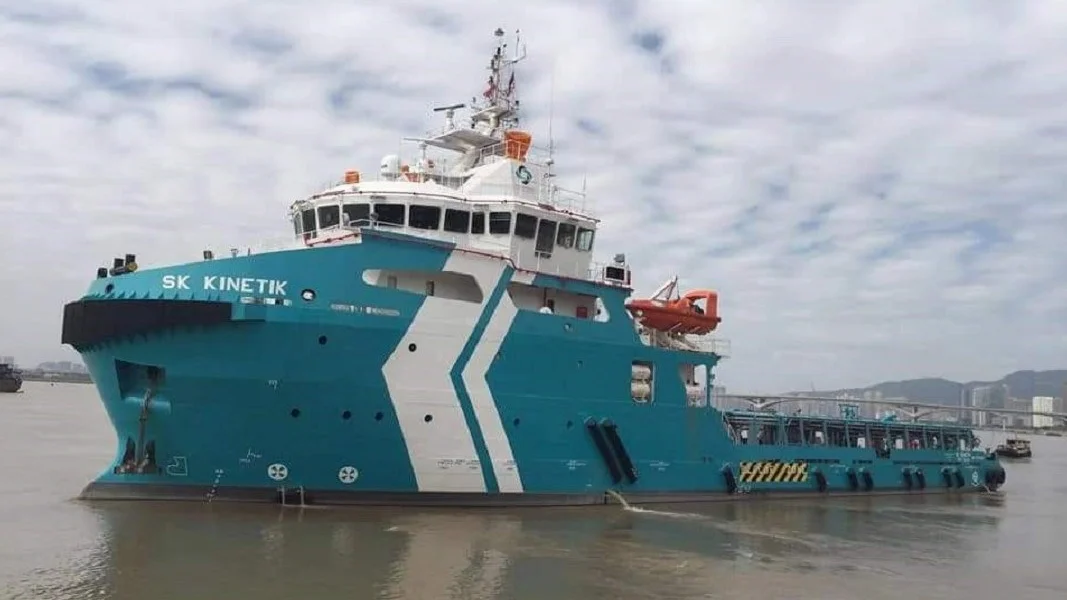 Leverte til skip nummer aatte