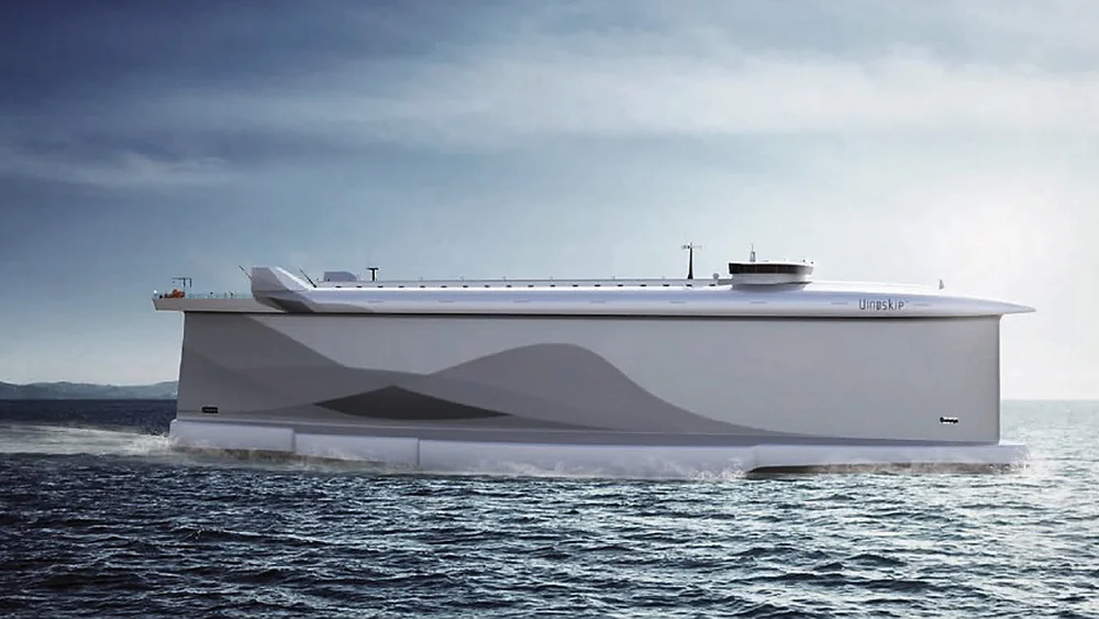 Vindskip faar designpris trur den kan bli ein doeropnar