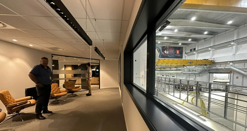 Kongsberg Maritime Ulsteinvik testlokale foto Marius