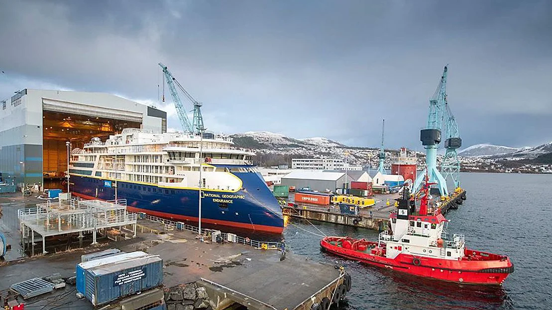 Sjoesette foerste eigenbygde for cruise