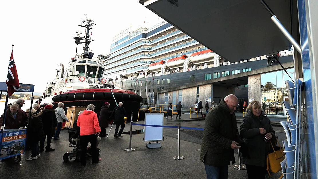 Cruise ålesund turisme reiseliv foto marius