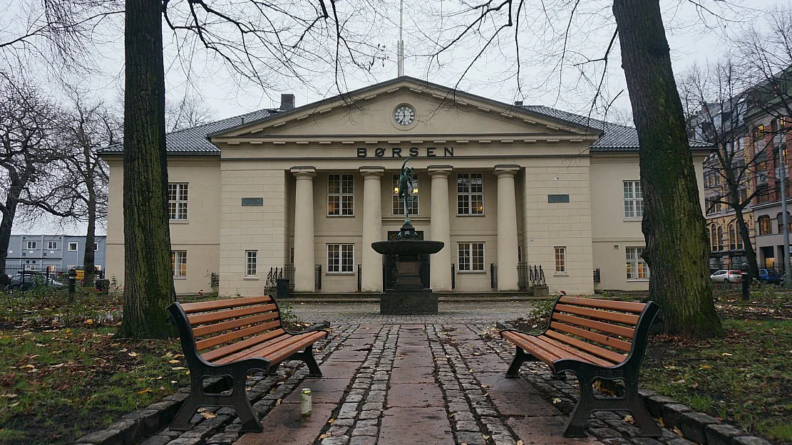 Historisk groenn dag paa boersen