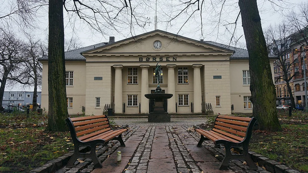 Historisk groenn dag paa boersen