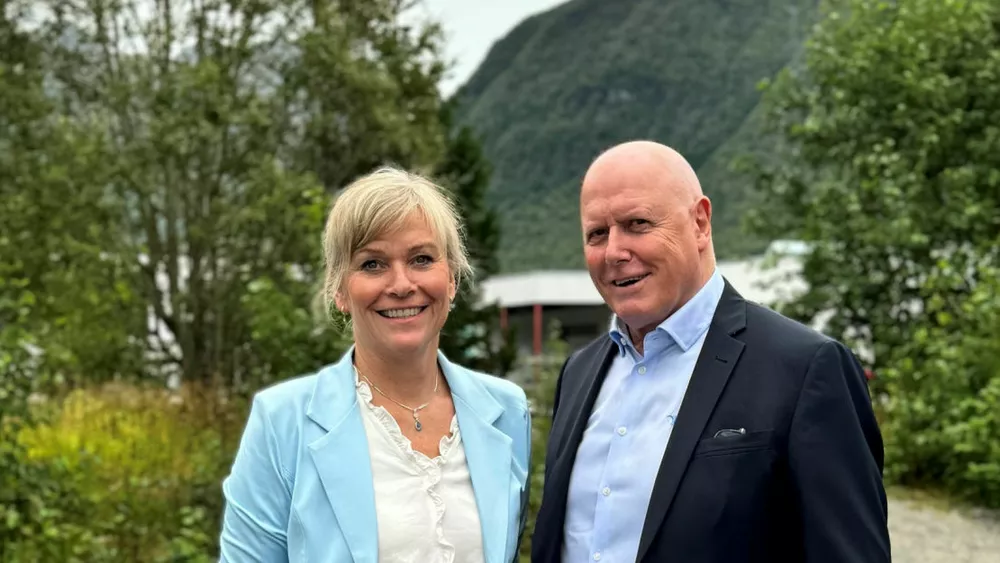 Lene Trude Solheim og Karl Inge Rekdal foto NHO