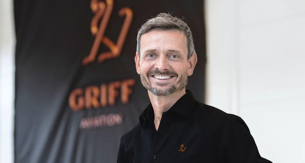 Thomas Klungsoyr CEO Griff Avation Foto Griff Aviation