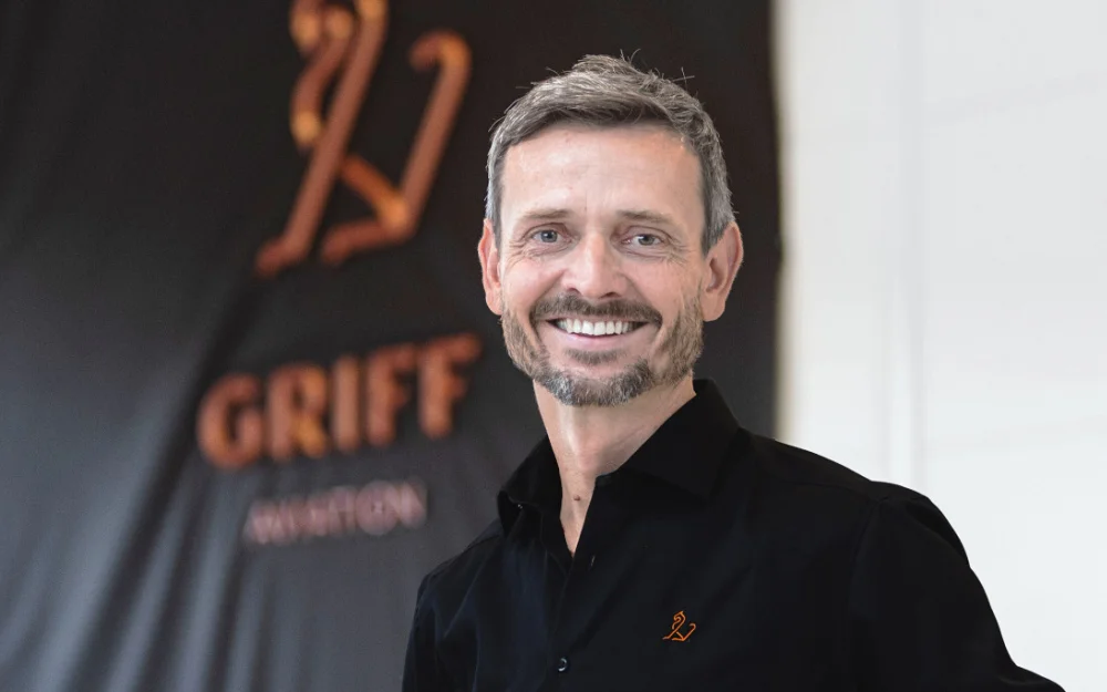 Thomas Klungsoyr CEO Griff Avation Foto Griff Aviation