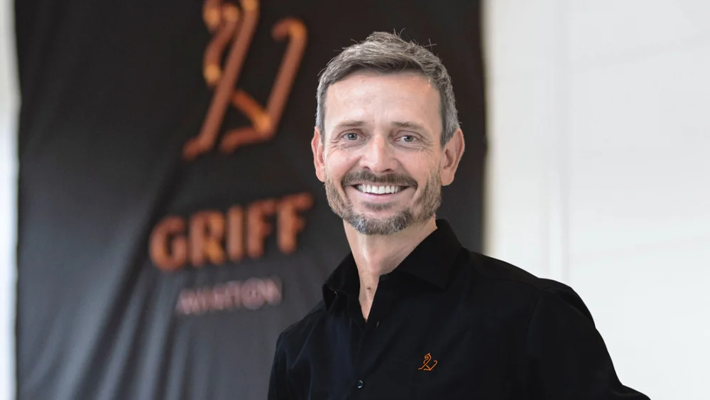 Thomas Klungsoyr CEO Griff Avation Foto Griff Aviation