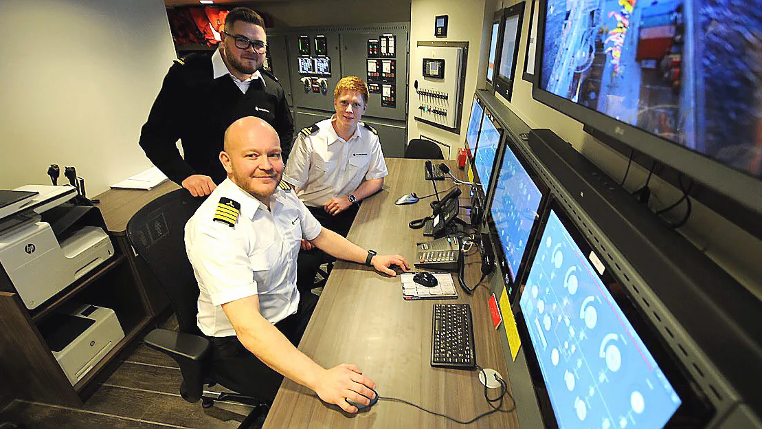 Maskinsjef paa verdas sterkaste offshoreskip
