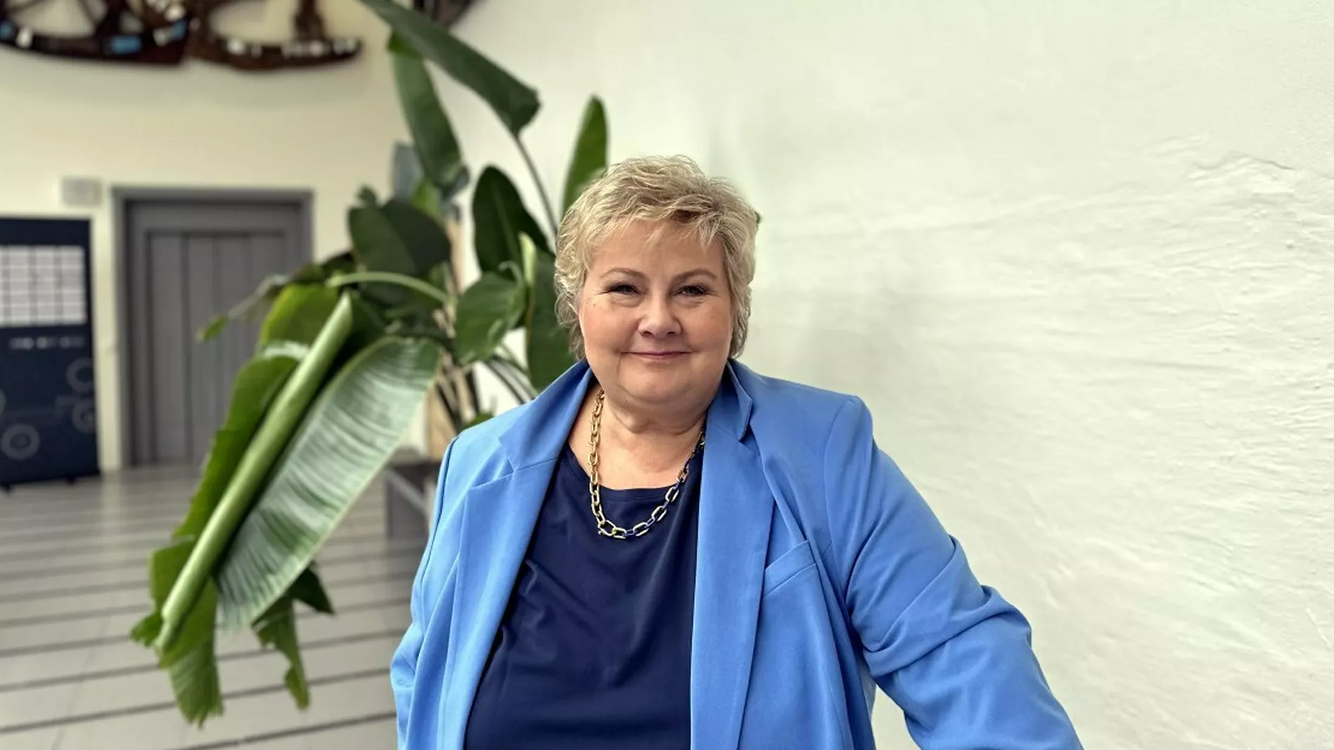 Erna solberg blid foto Marius Rosbach 11