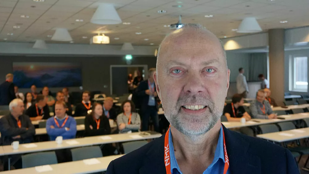 Dagleg leiar Arve Jakobsen i Recuro plastkonf 2024 foto Ogne