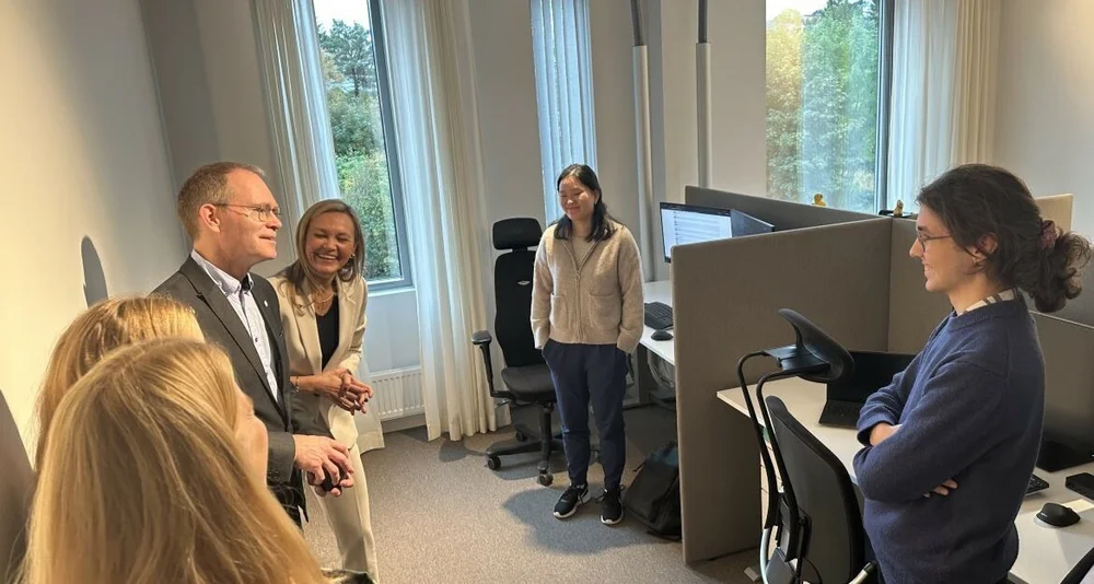 Twoday Ine Sofie Loseth Kacper Nowicki Oddmund Hoel foto Marius