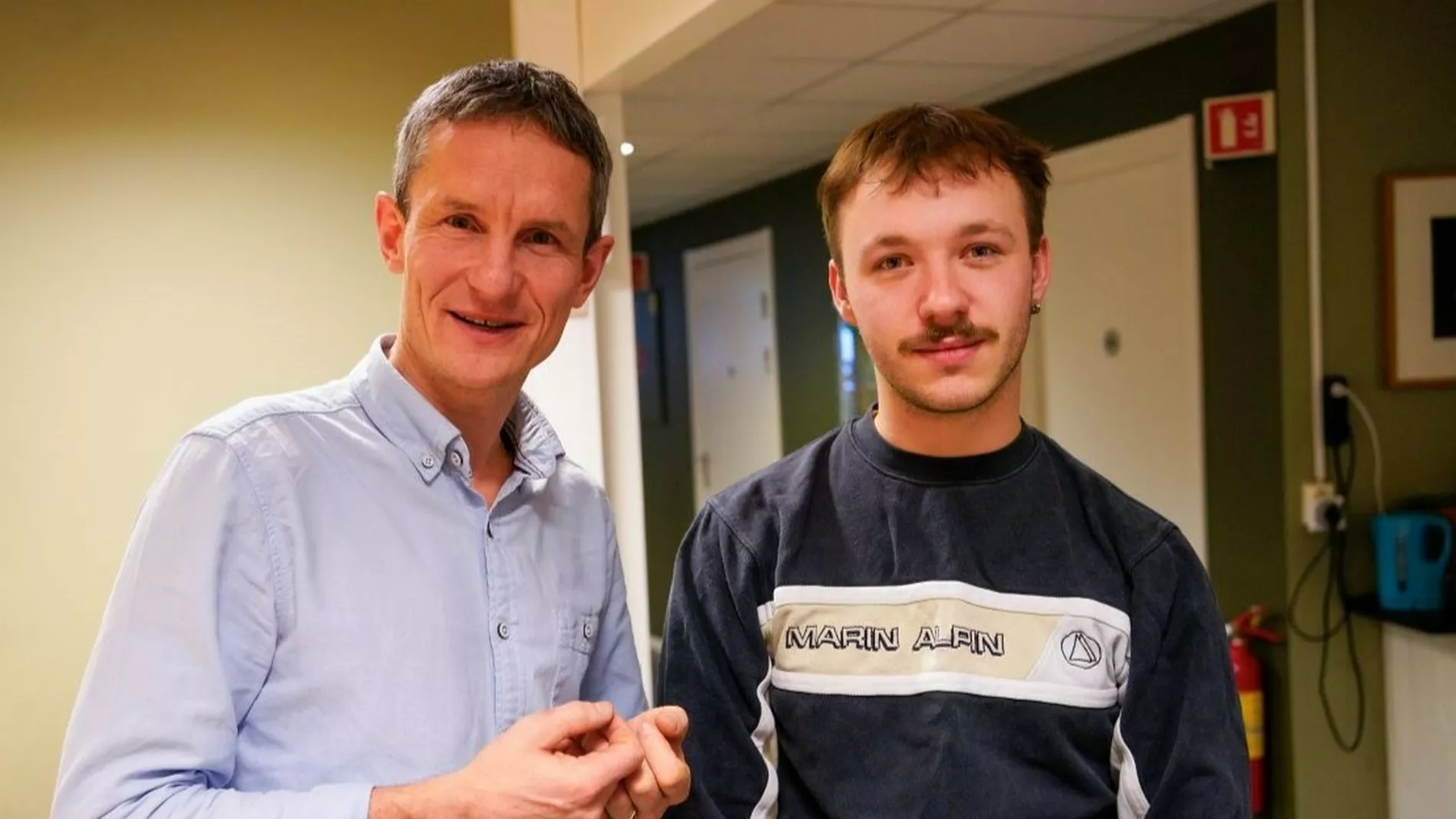 Truls Gulowsen og Gytis Blazevicius IKKE GJENBRUK foto npk