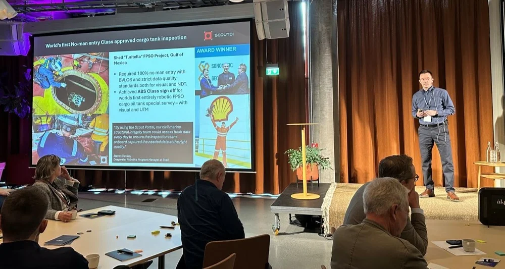 Investormatch 2024 Scout DI Nicolai Husteli foto marius