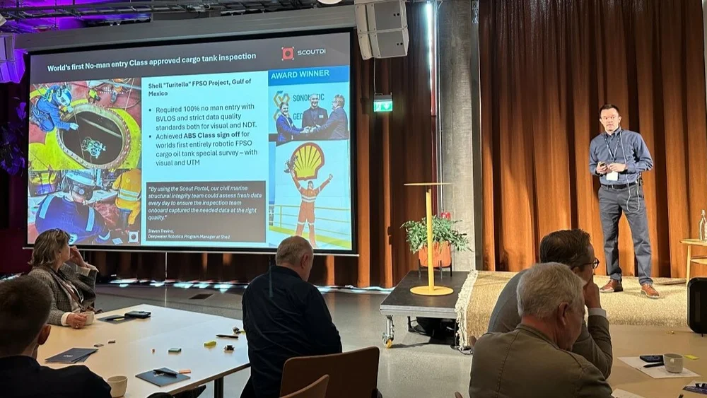 Investormatch 2024 Scout DI Nicolai Husteli foto marius