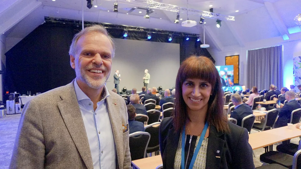 Tore Ulstein Amrit Bhullar Senior Vice President Business Development Group Innovation Vard Group AS foto Ogne