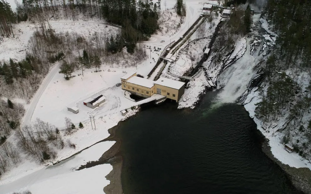 Eidsfossen gloppen Sogn og Fjordane Energi foto SFE