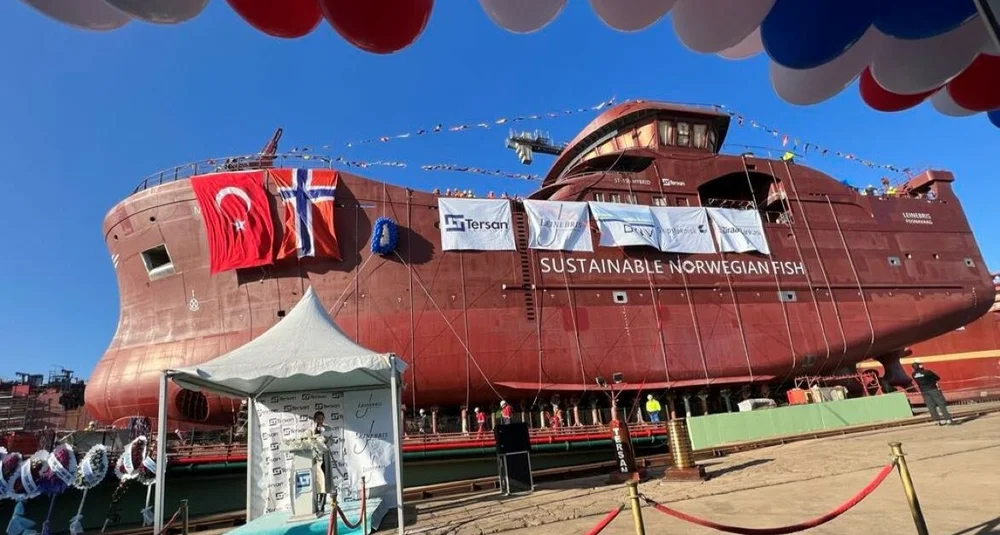 Leinebris sjosetting Tersan Foto Leinebris