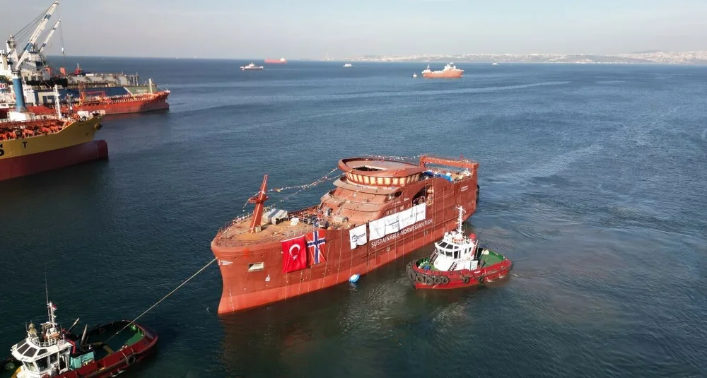 Nye Leinebris sjosatt Tersan foto Leinebris