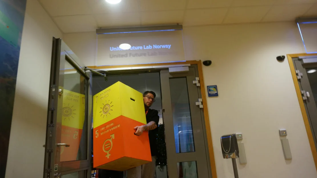 Didrik Vestre koordinator Kaoskollektivet foto Ogne