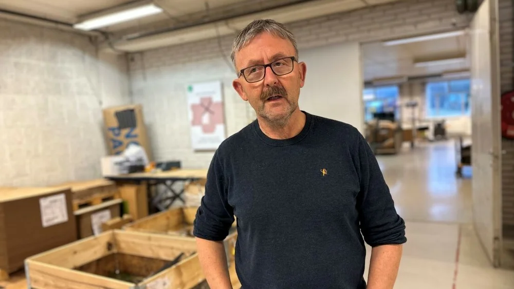 Kare Ytterlid produksjonsleiar Stordal Mobel foto Marius