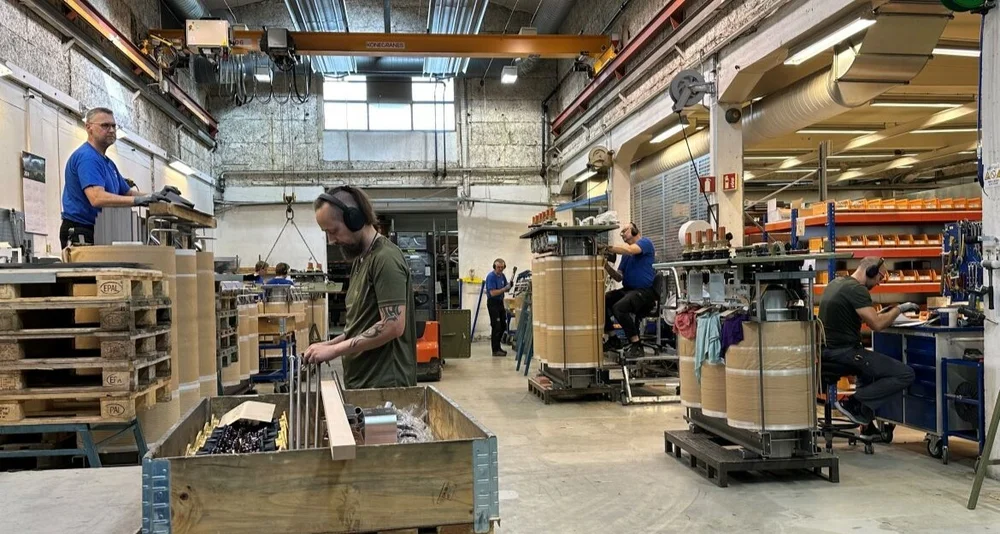 More Trafo produksjonslinje foto Marius