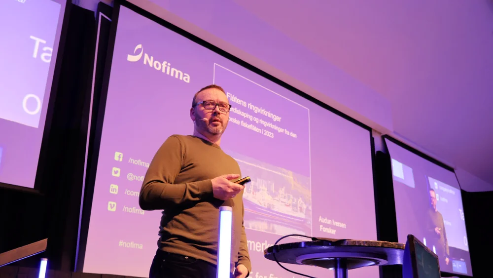 Nofima forskar Audun Iversen pa Ombordfryst 2025 foto Ogne