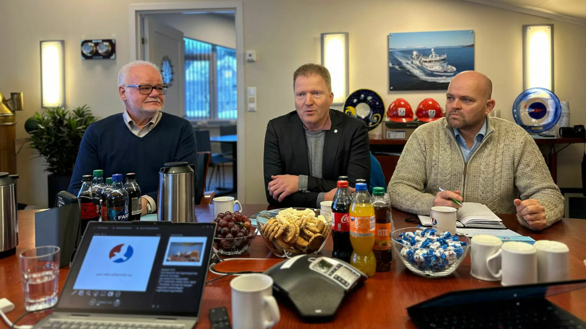 Asle Stronen Sigbjorn Gjelsvik Lien hos Aas Mek Verksted jan 25 foto Marius Rosbach