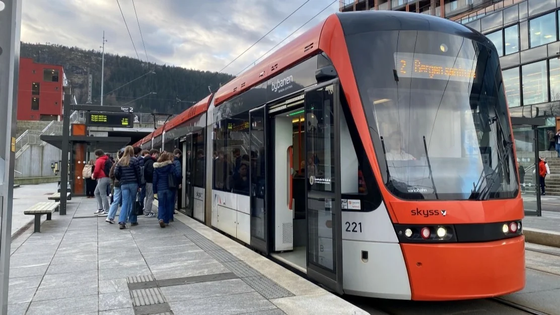 Skyss bybane Bergen Kronstad 5 Foto Paula
