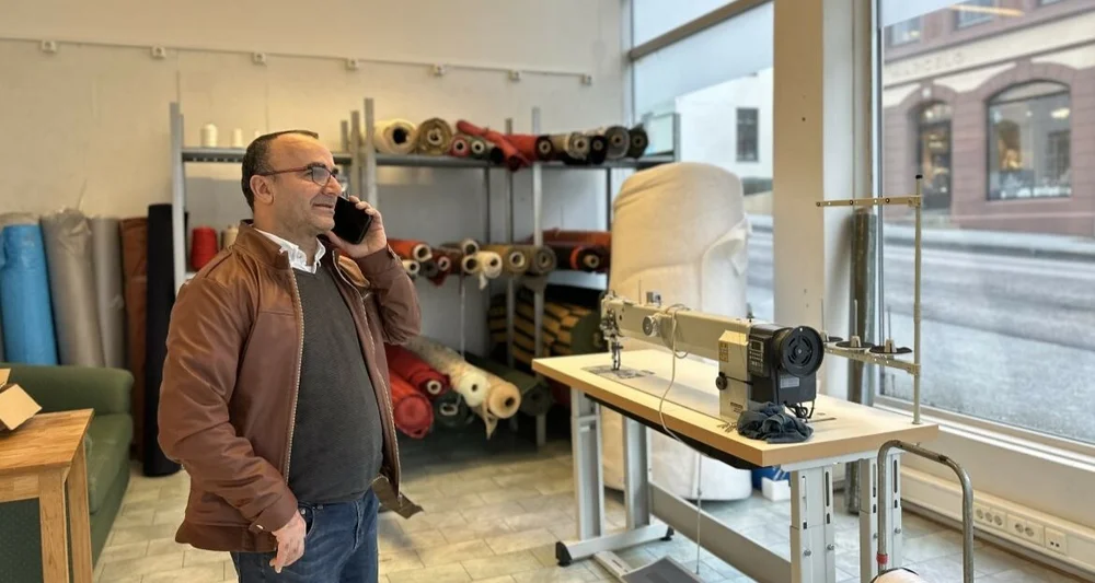 Ali Husein Hareid Tekstil Alesund foto Marius 3