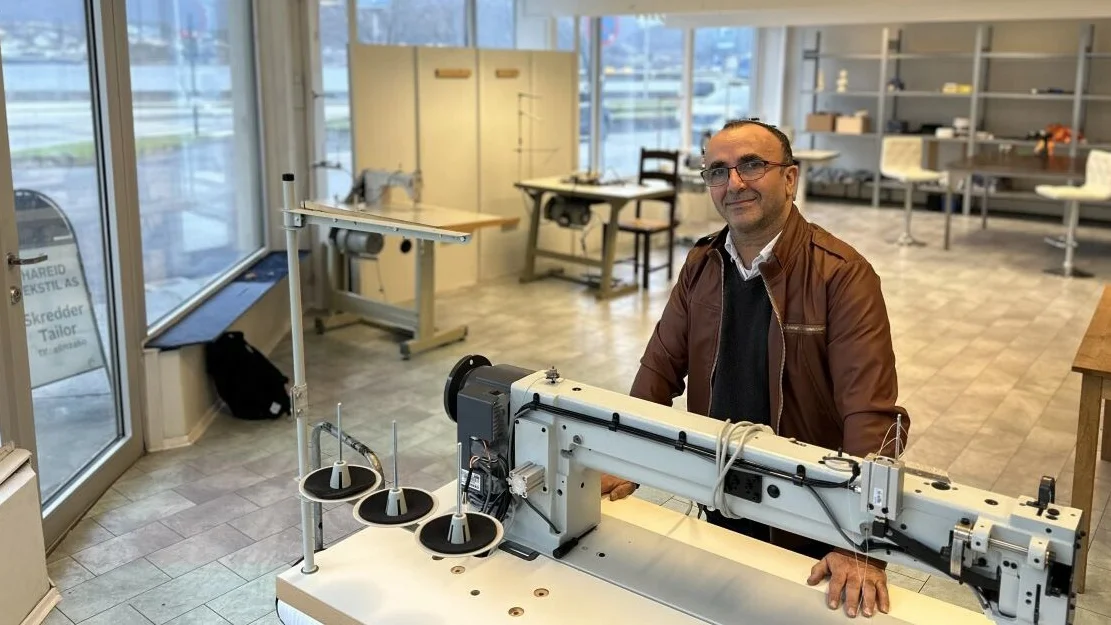 Ali Husein Hareid Tekstil Alesund foto Marius