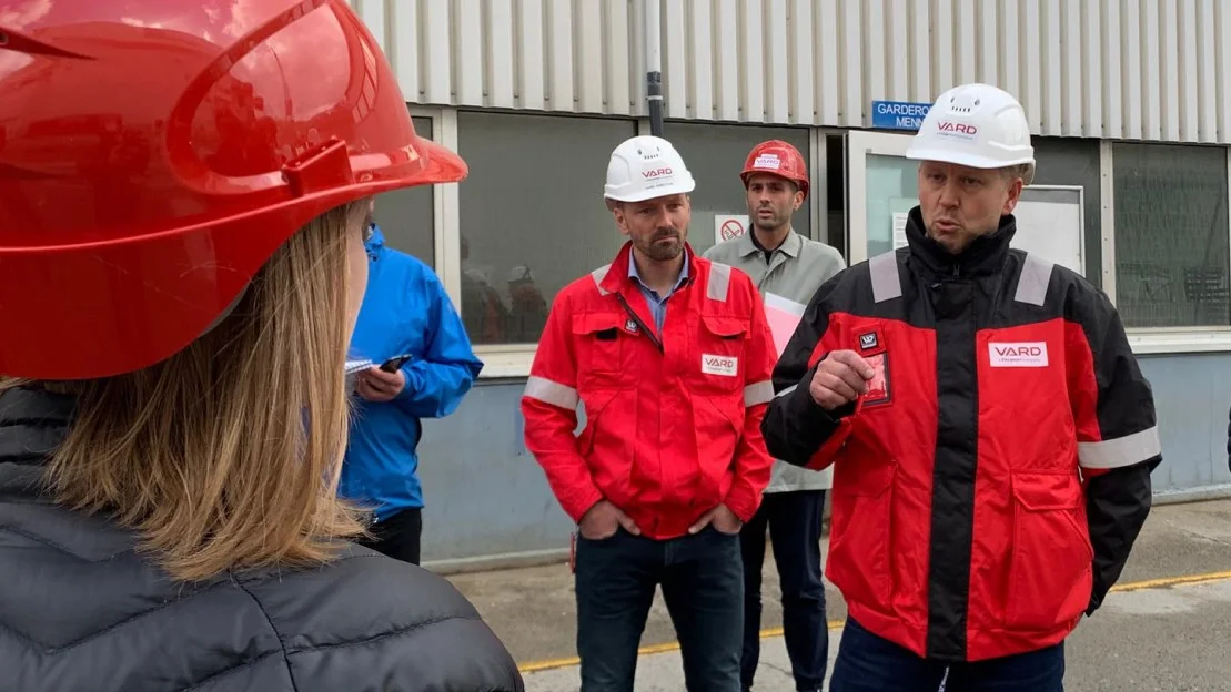 Vard sjef Erik Haakonsholm sluttar