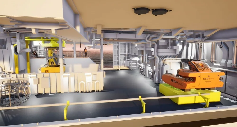 Rev Ocean hangar illustrasjon rev ocean