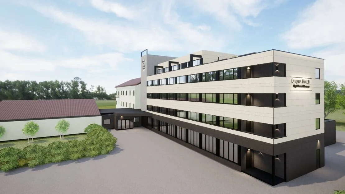 Dreges Hotell spilka fixade illustrasjon