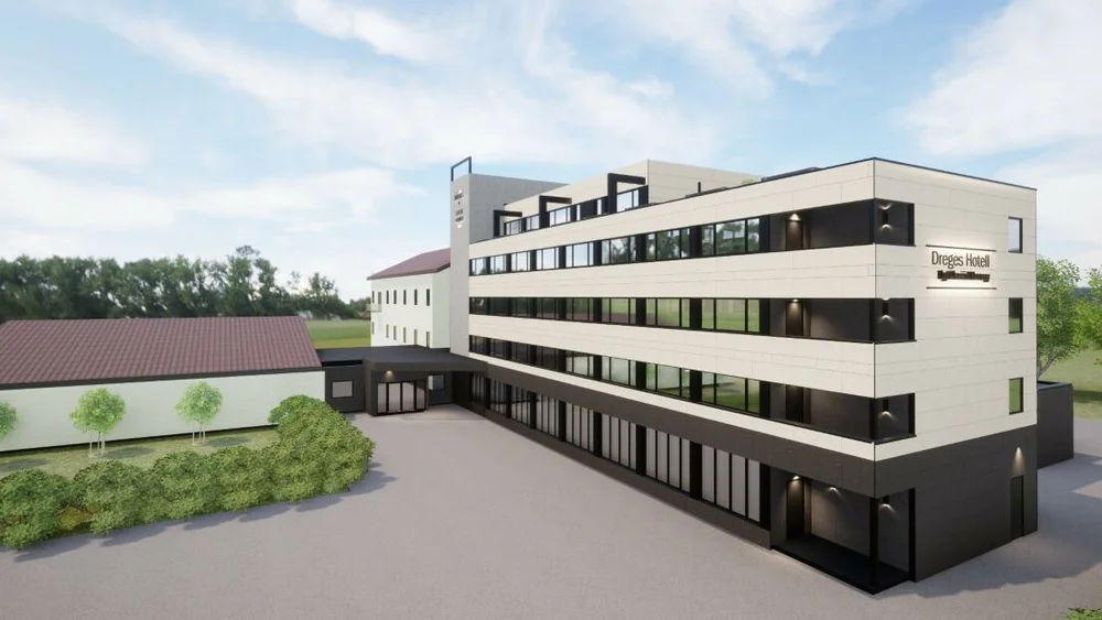 Dreges Hotell spilka fixade illustrasjon