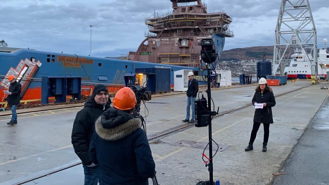 Sjaa sending om maritim melding