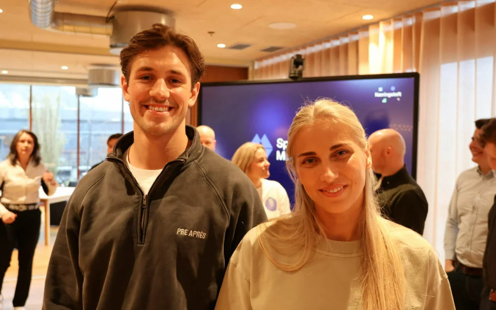 Hermund Altenau og Josefine Mork Pre Apres foto Ogne