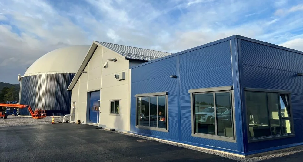 Havila Biogass Nesset nybygg foto Havila