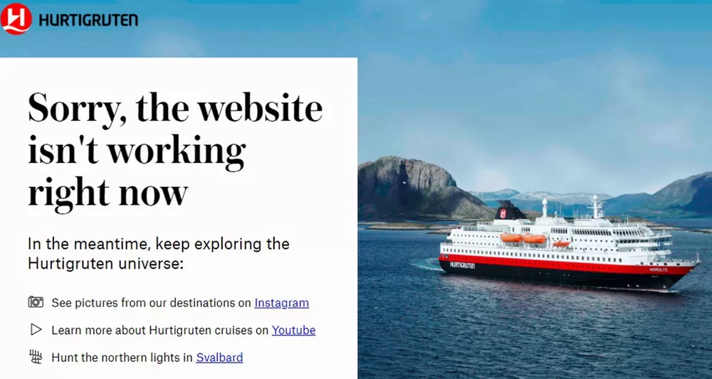Omfattande dataangrep mot Hurtigruten